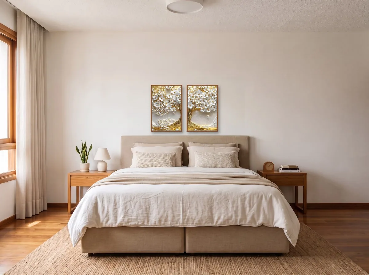 Duo 40×60 · Caixa · freijó · Quarto · cama queen