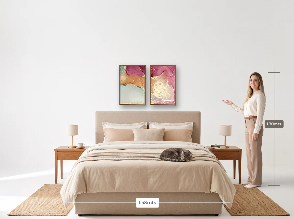 Duo 40×60 · Caixa · freijó · Quarto · cama queen