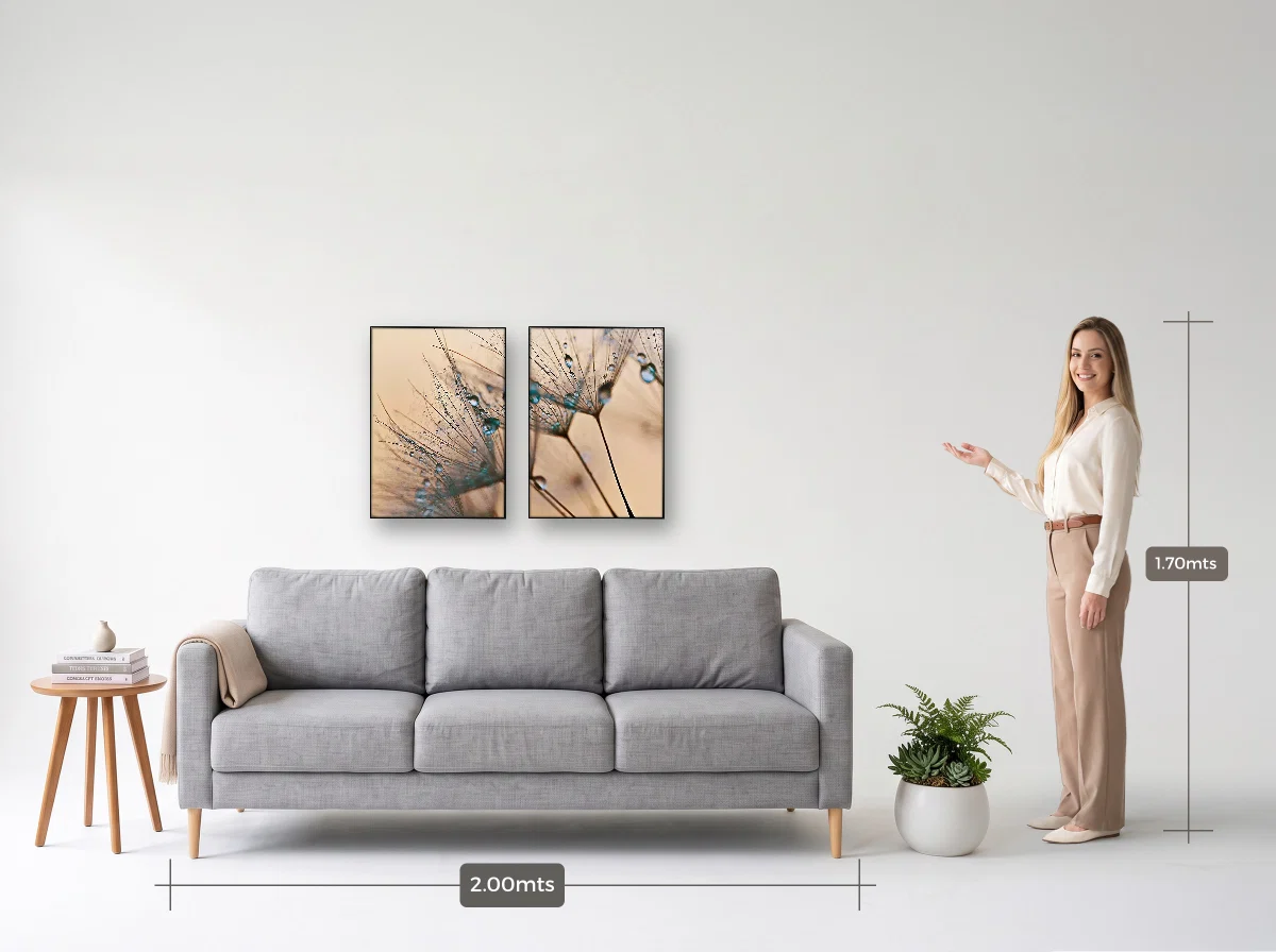 Duo 50×70 · Filete · preta · Sala · sofá de 2,00 m