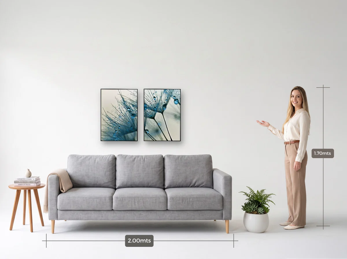 Duo 50×70 · Filete · preta · Sala · sofá de 2,00 m