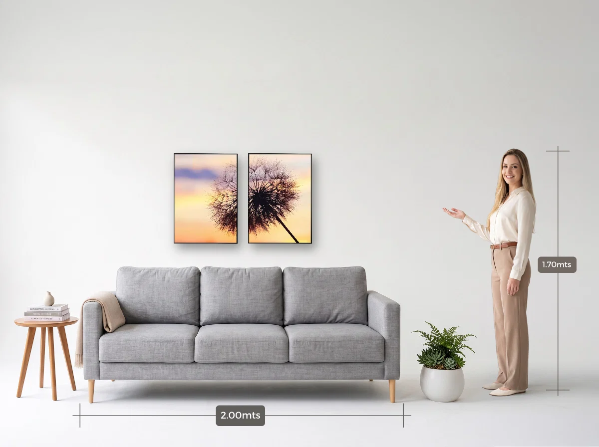 Duo 50×70 · Filete · preta · Sala · sofá de 2,00 m