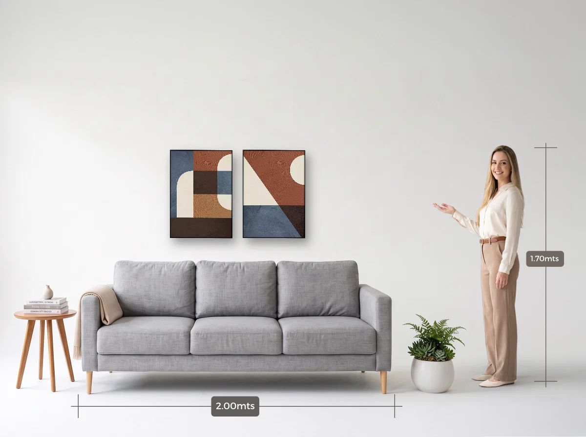 Duo 50×70 · Filete · preta · Sala · sofá de 2,00 m