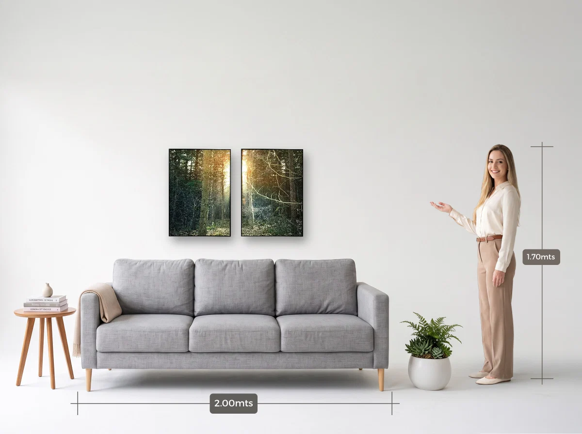 Duo 50×70 · Filete · preta · Sala · sofá de 2,00 m