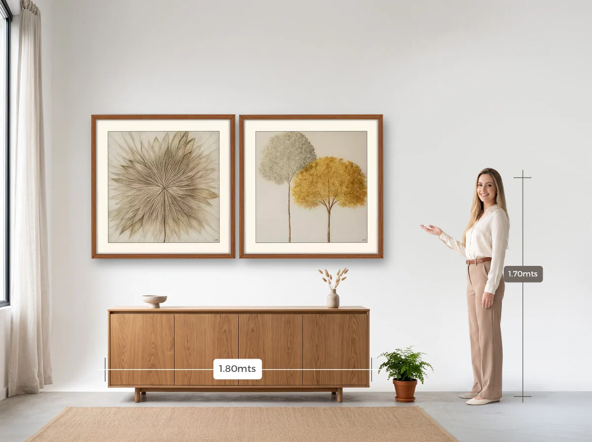 Duo 100×100 · Caixa · freijó · Sala · buffet de 1,80 m