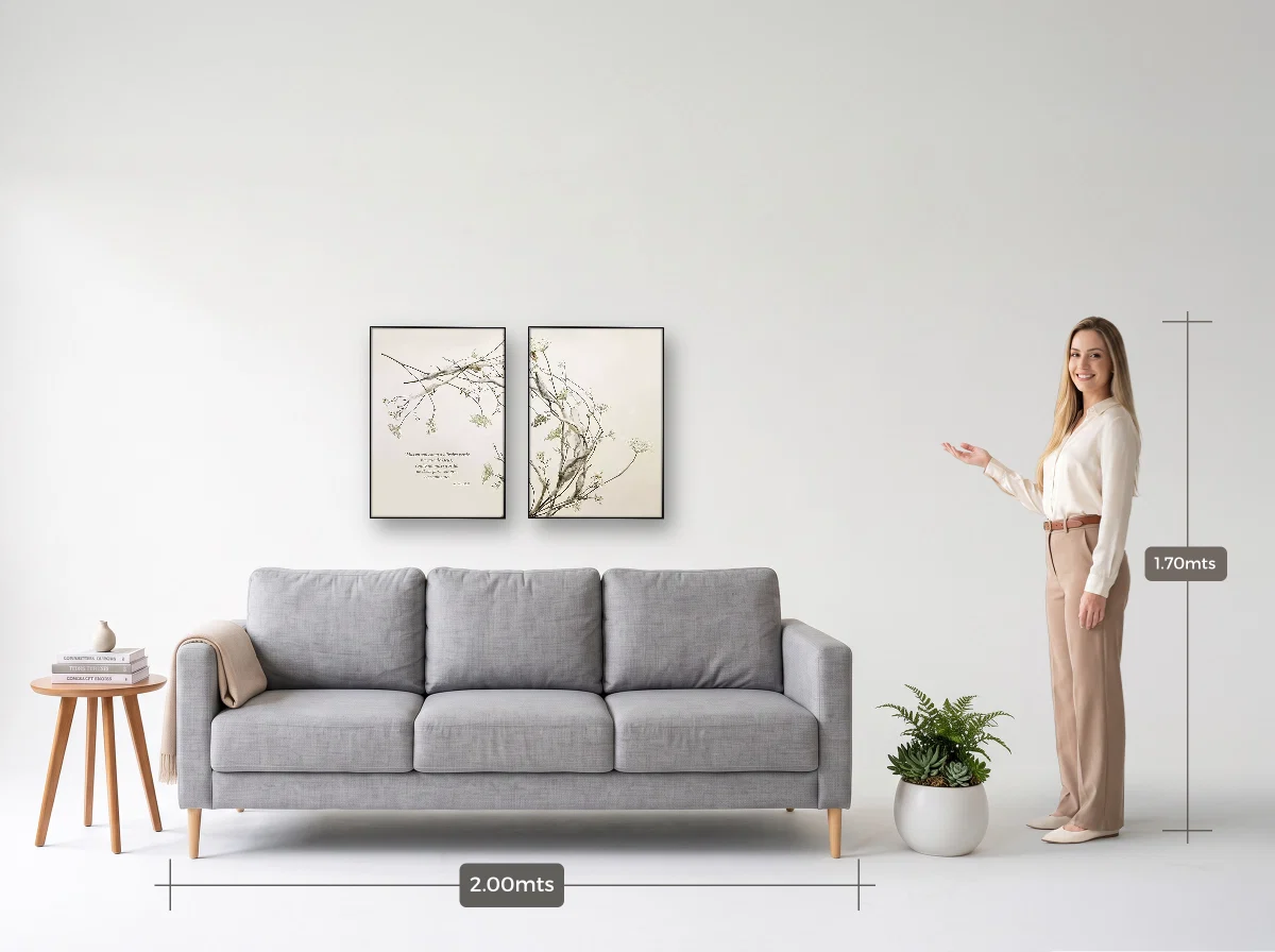 Duo 50×70 · Filete · preta · Sala · sofá de 2,00 m