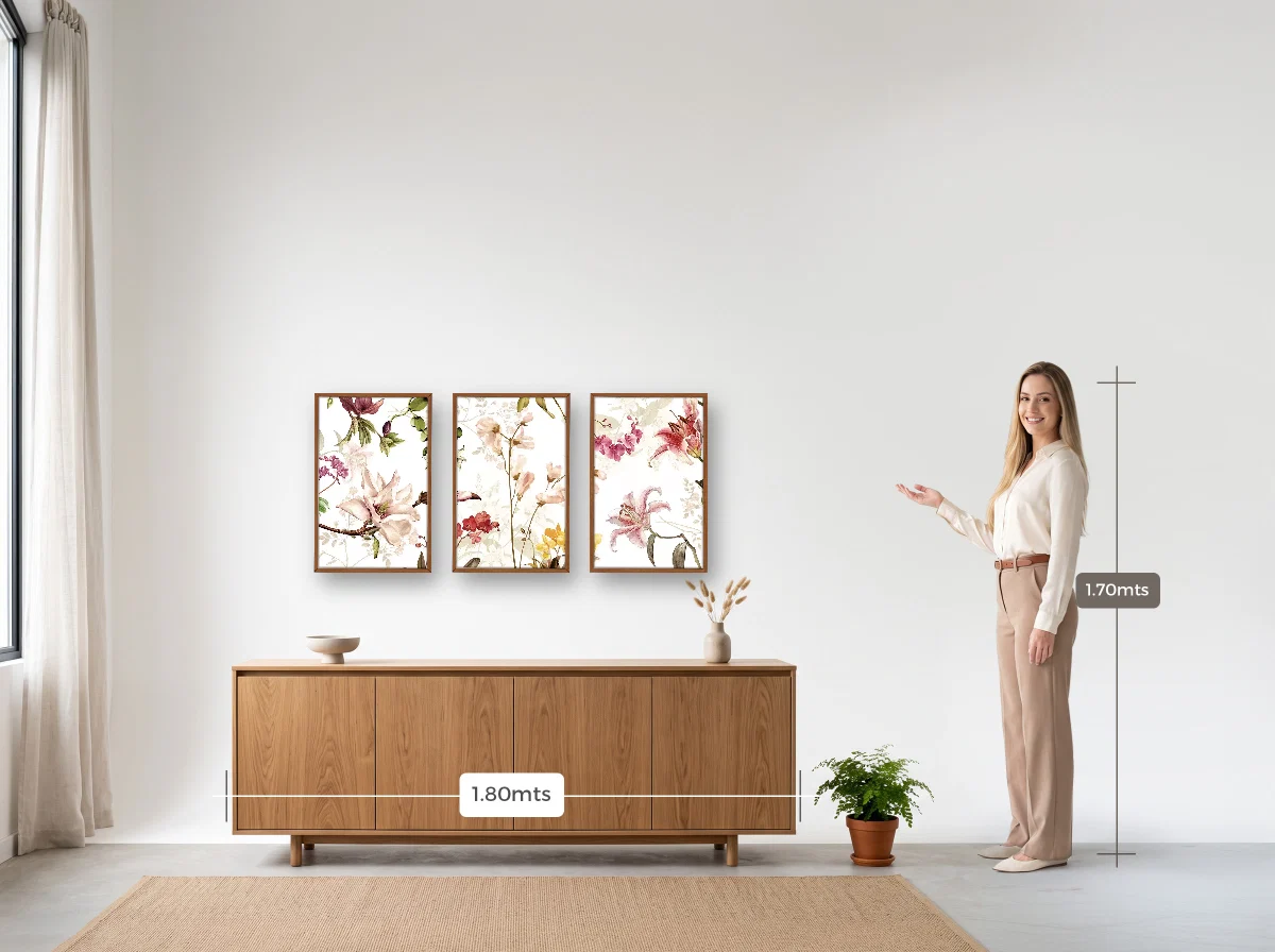 Trio 40×60 · Caixa · freijó · Sala · buffet de 1,80 m