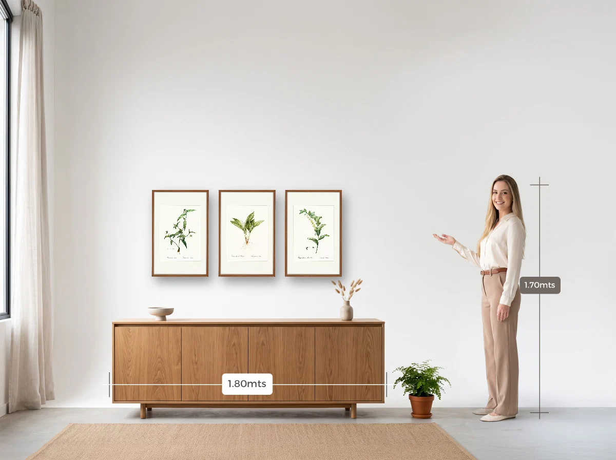 Trio 40×60 · Caixa · freijó · Sala · buffet de 1,80 m