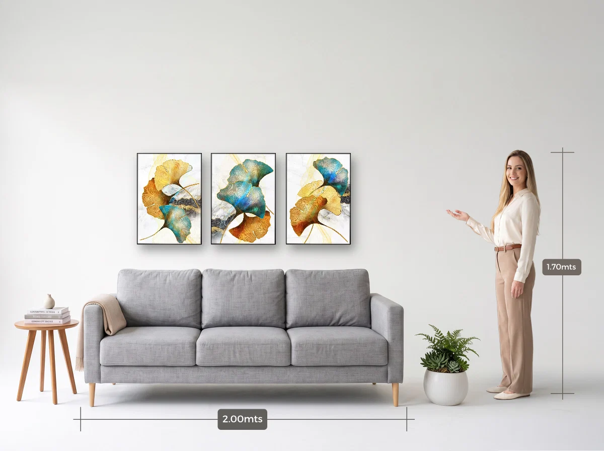 Trio 50×70 · Filete · preta · Sala · sofá de 2,00 m