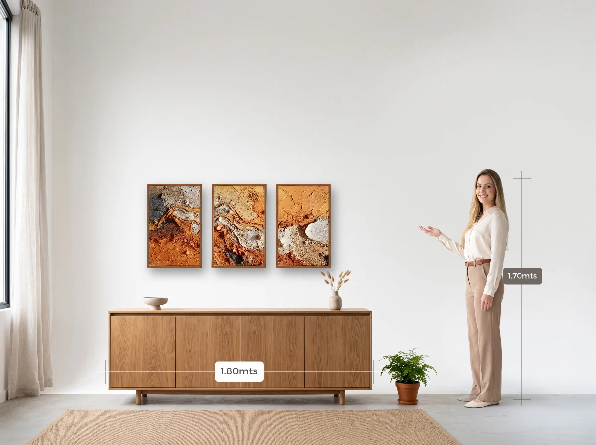 Trio 40×60 · Caixa · freijó · Sala · buffet de 1,80 m