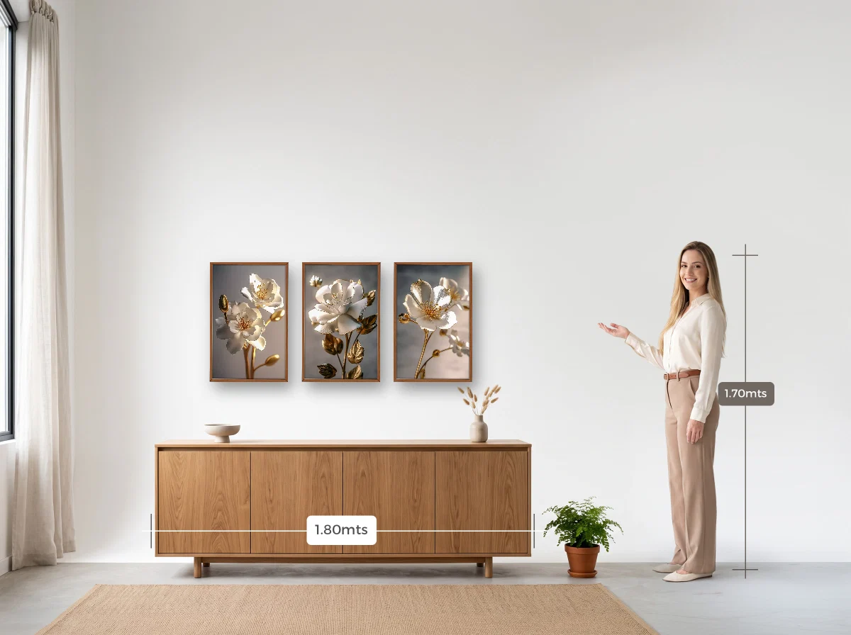 Trio 40×60 · Caixa · freijó · Sala · buffet de 1,80 m