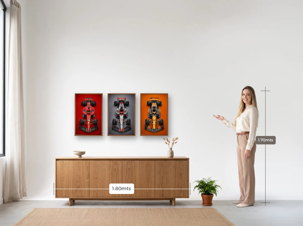 Trio 40×60 · Caixa · freijó · Sala · buffet de 1,80 m